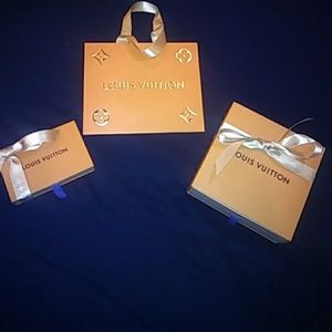 Bundle of Louis Vuitton boxes